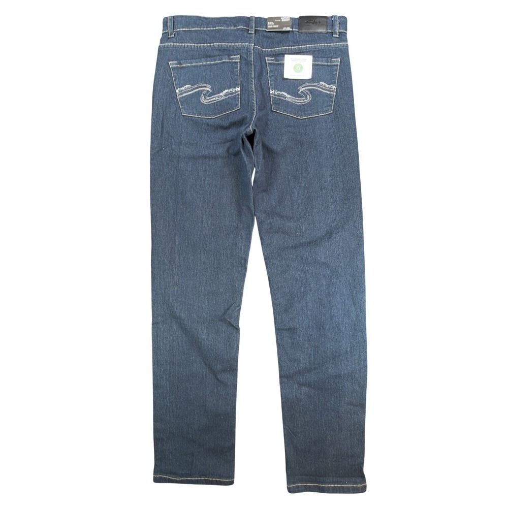 Silver Jeans Co. Nathan Skinny Jeans Boys Size 16 Dark Blue Denim NWT